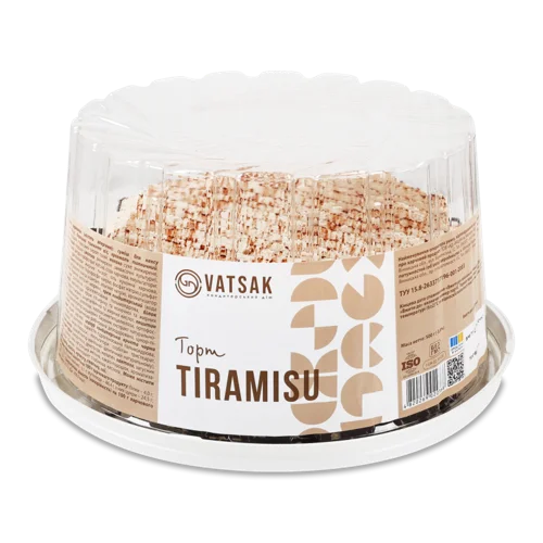 Торт Tiramisu Вацак В/ґ 500г