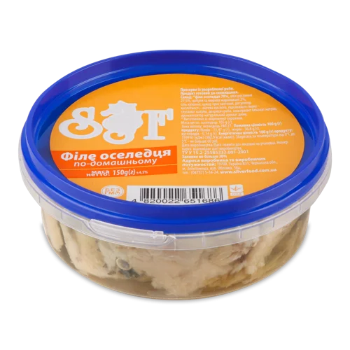 Філе Оселедця По-Домашньому, п/к, 150г