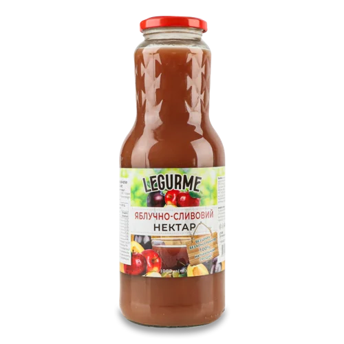 Нектар Яблучно-Сливовий Legurme, с/пл, 1л