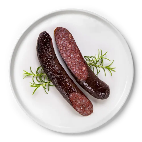 Ковбаса кров'яна запечена