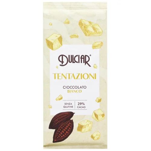Шоколад білий Dulciar Tentation 80г