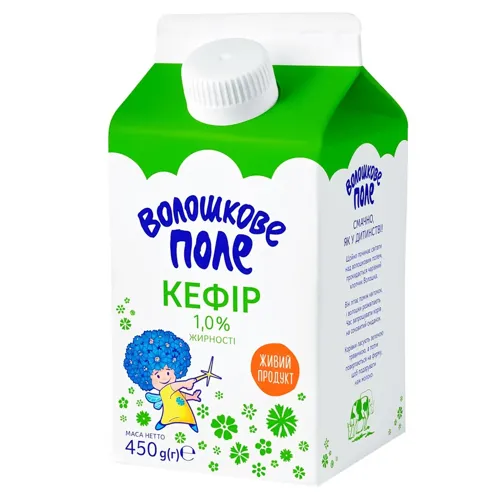 Кефір Волошкове поле 1% 450г