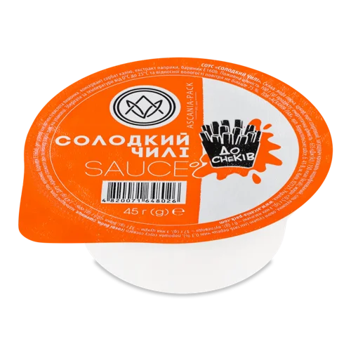 Соус Солодкий Чилі, В/ґ, Ст. 45г