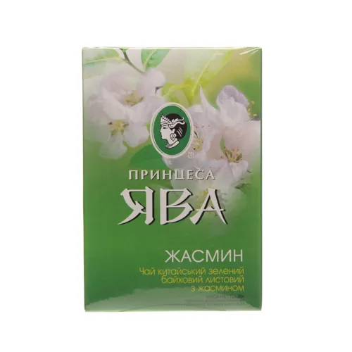 Чай зелений крупнолистовий Жасмін Принцеса Ява 90г