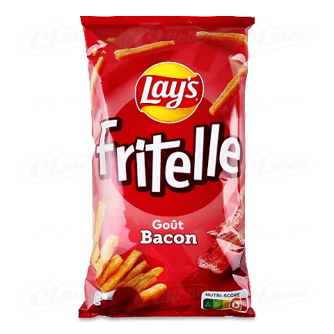Чіпси Lay's Fritelle зі смаком бекону, 80г