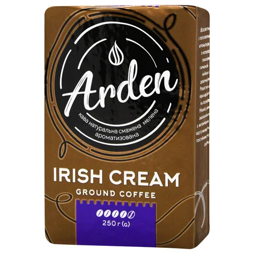Кава мелена Arden Irish Cream натуральна смажена 250г