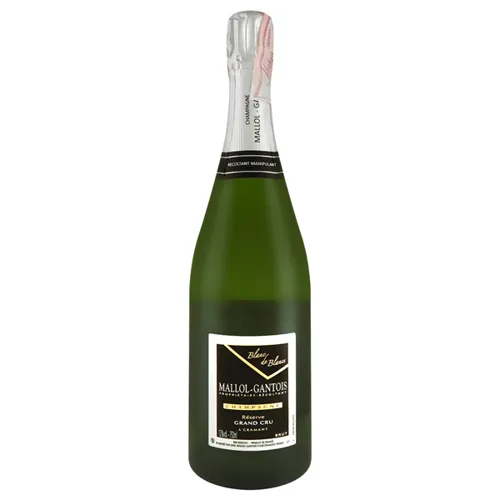 Вино ігристе Mallol-Gantois Grand Cru біле брют 12% 0,75л