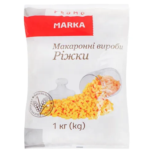 Макарони Marka Promo Ріжки 1кг