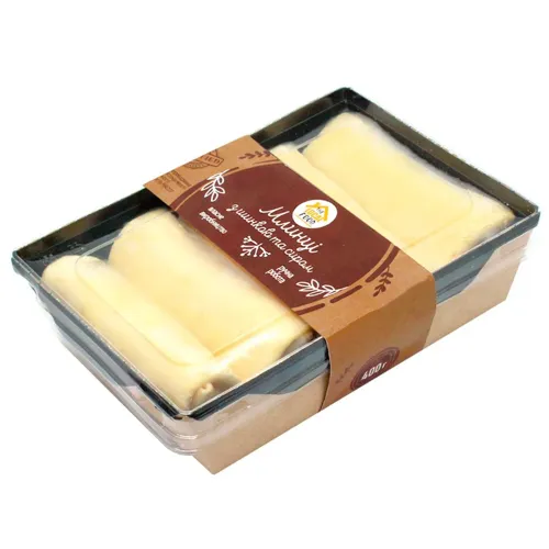 Млинці The Local Food з шинкою та сиром заморожені 400г