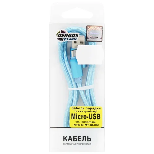 Кабель зарядки та синхронізації для Micro-USB 1м
