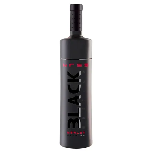 Вино Peter Mertes Merlot Rotwein Bree Black Edition червоне сухе 1,5л 13%