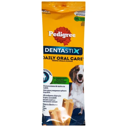 Ласощі для собак Pedigree Denta Stix кістка для чищення зубів 77г