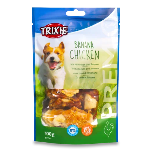 Ласощі Для Собак Banana&Chicken Trixie В/ґ 100г