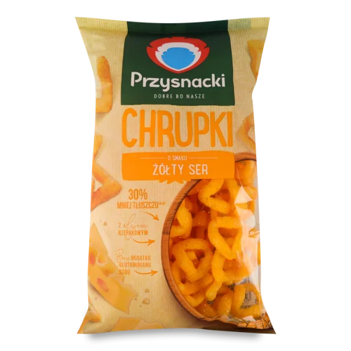 Снеки Кукурудзяні Зі Смаком Сиру, в/ґ, 135г