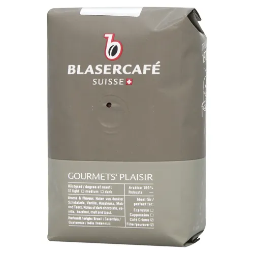 Кава Blasercafe Gourmets Plaisir в зернах 250г