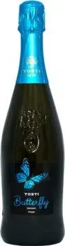 Вино ігристе Tosti 1820 Баттерфляй біле полусухе 0.75л 7.5%