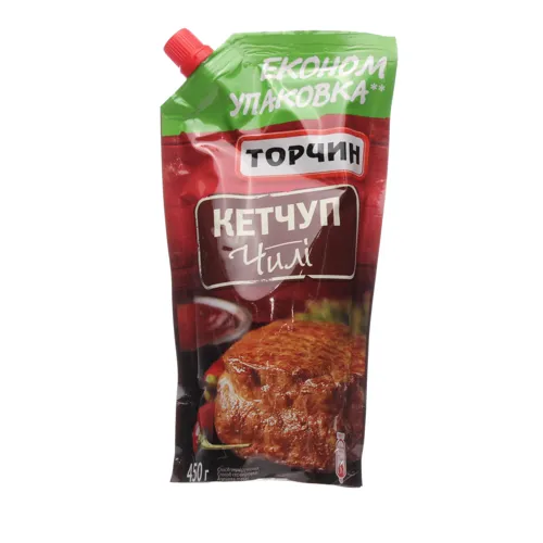 Кетчуп Чилі Торчин д/п 450г
