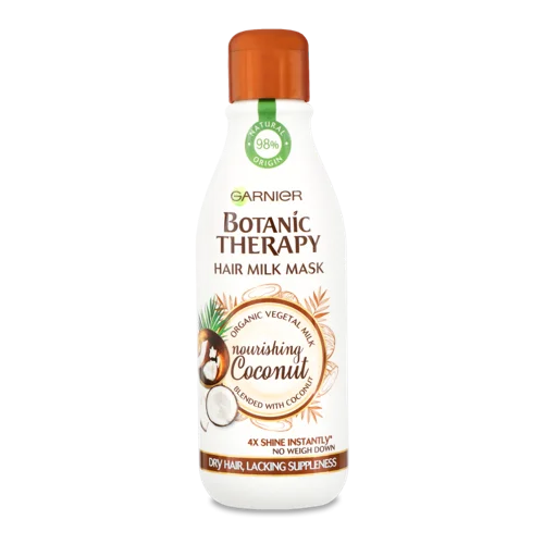 Маска-Молочко Для Волосся Nourishing Coconut Botanic Therapy Garnier, В/ґ, 250мл