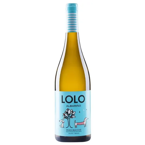 Вино Rias Baixas Lolo Albarino біле сухе 12,5% 0,75л