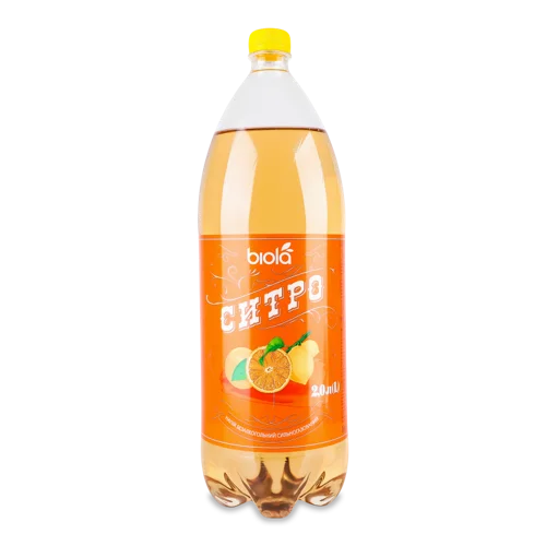 Безалкогольний Сильногазований Напій На Ароматизаторах Ситро, п/пл 2л