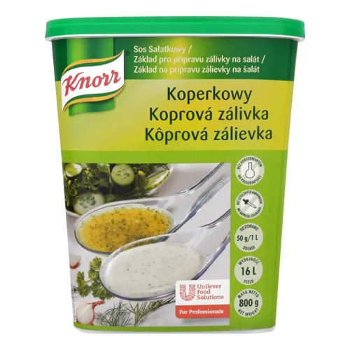 Заправка салатна з кропом швидкого приготування Knorr 800г