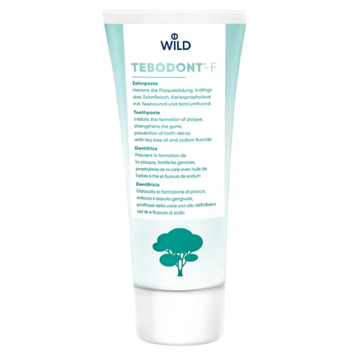 Зубна паста Dr. Wild Tebodont-F з олією чайного дерева і фторидом 75мл