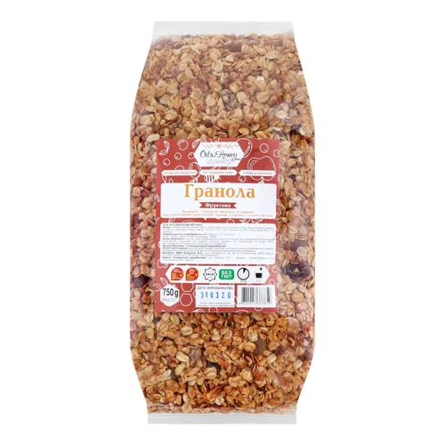 Гранола Фруктова Oats&Honey м/у 750г