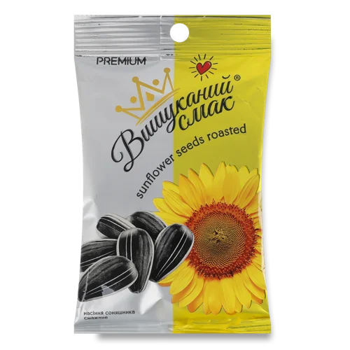 Насіння Соняшника Смажене Вищого Ґатунку, 90г