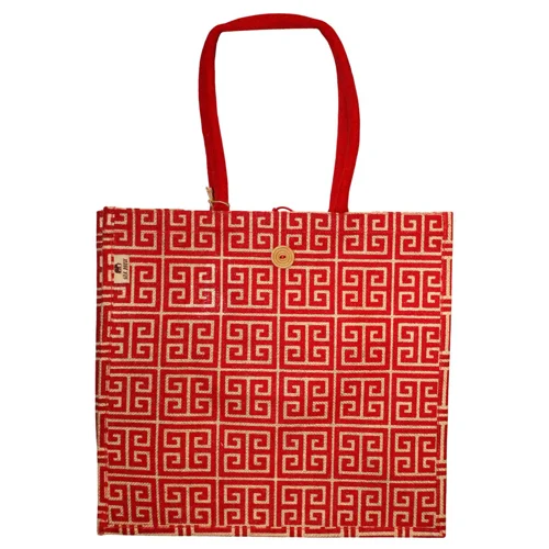 Сумка Silk Route Red Splash Button 41х39х18см