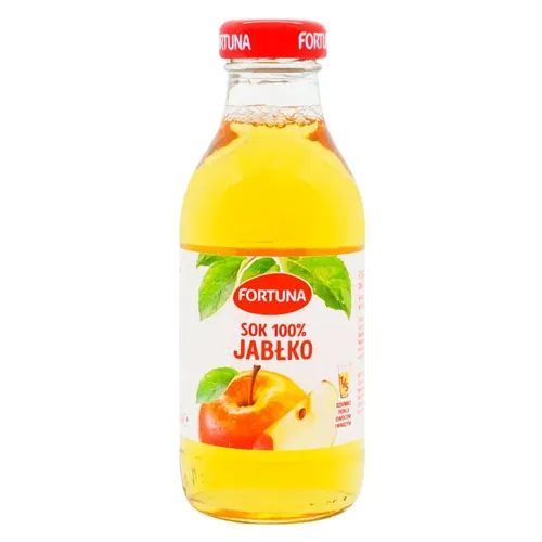 Сік Fortuna яблучний без цукру 0,3л