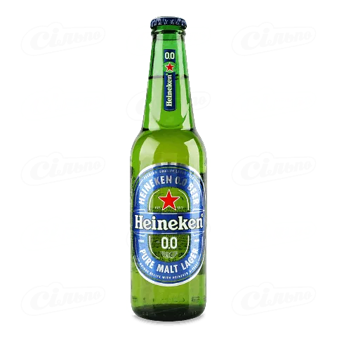 Пиво Heineken безалкогольне світле, 330мл
