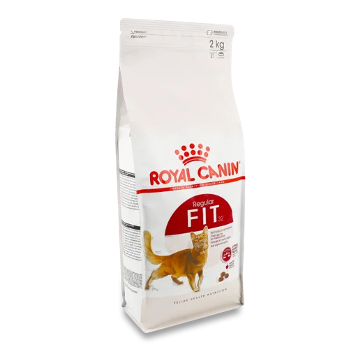 Корм сухий повнораціонний для дорослих котів, Regular Fit Royal Canin, в/к, 2 кг