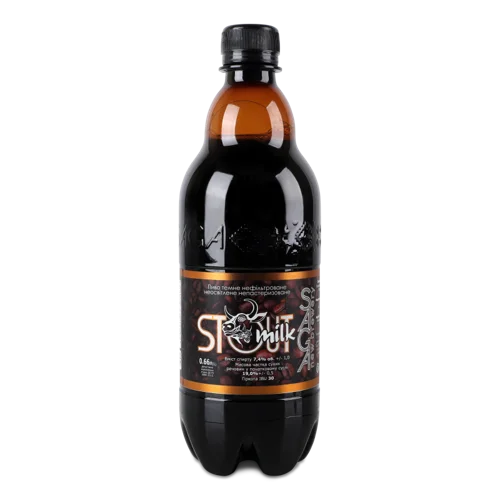 Пиво Темне Нефільтроване Непастеризоване Milk Stout Saga, 0.66л, 7.4% п/пл