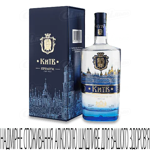 Горілка Київ Преміум в коробці, 750мл