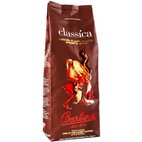 Кава Barbera Classica смажена у зернах 1000г
