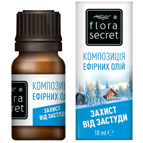 Суміш ефірних олій Flora Secret Захист від застуди 10мл