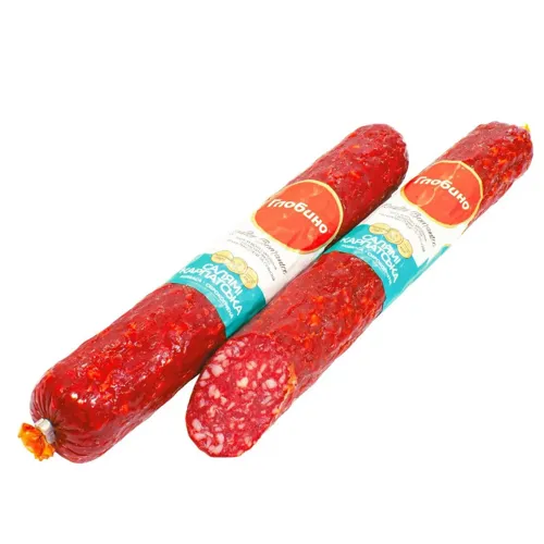 Ковбаса Глобино Салямі Карпатська сирокопчена перший гатунок