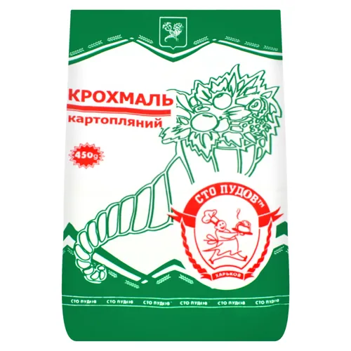 Крохмаль картопляний «Сто Пудів» м/у 450г
