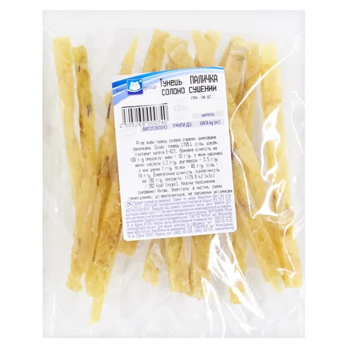 Тунець паличка Eurogroup солоно-сушений