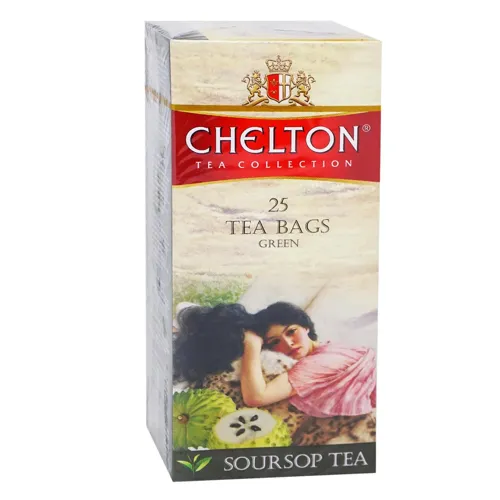 Чай зелений Chelton з саусепом 1,5г*25шт