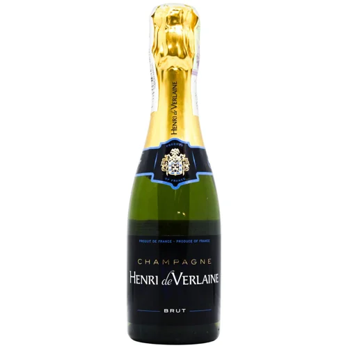 Шампанське Henry De Verlaine Brut біле брют 12,5% 200мл
