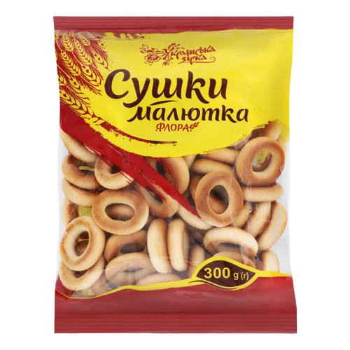 Сушки малютка Флора Українська Зірка м/у 300г