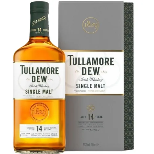 Віскі Tullamore Dew 14 років Single Malt, 41,3%, 0,7л