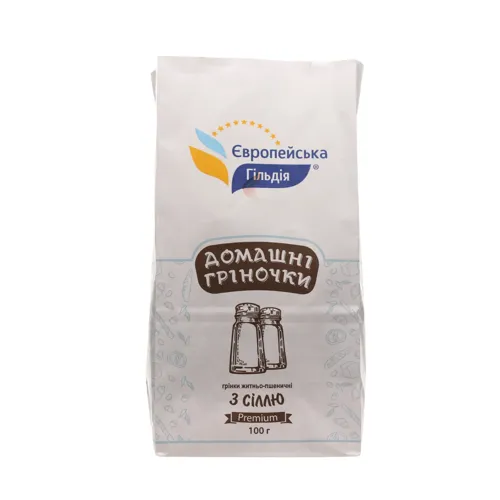 Гренки Європейська Гільдія Домашні з сіллю