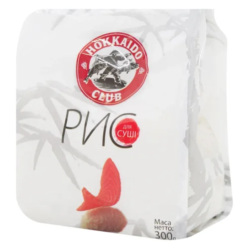 Рис Hokkaido Club шліфований для приготування суші 300г