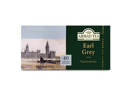 Чай чорний з бергамотом Граф Грей Ahmad 40*2г б/я