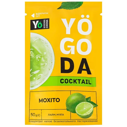 Концентрат напою Yogoda Cocktail Мохіто 50г