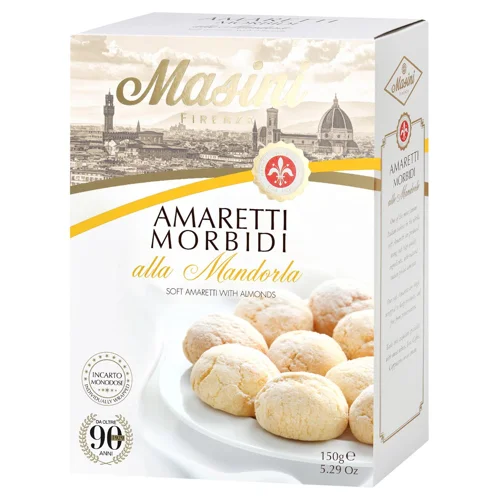 Печиво Masini Amaretti з мигдалем 150г