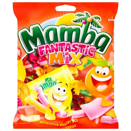 Цукерки Mamba Fantastic Mix жувальні 140г
