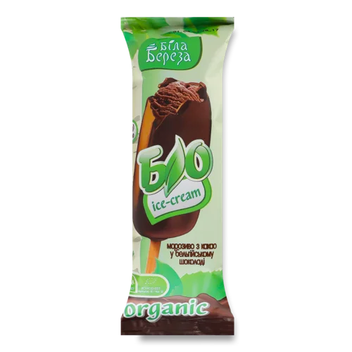 Морозиво В Бельгійському Шоколаді З Какао Біо Organic, м/у 80г